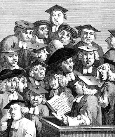 Η ανάγνωση. William Hogarth (1697-1764)