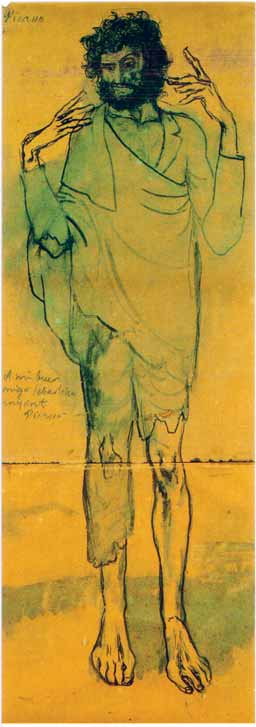 Pablo Picasso Ο τρελός, 1904