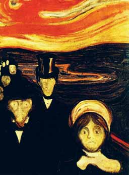 Edward Munch Άγχος 1894