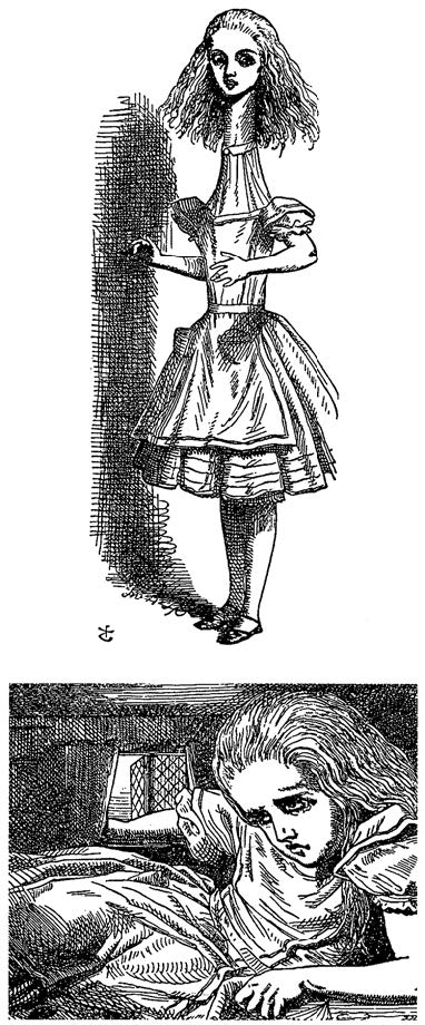 Εικονογράφηση του  John Tenniel (1820-1914) στο βιβλίο του Lewin Caroll Η Αλίκη στη χώρα των θαυμάτων (1865).