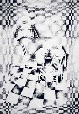 
Migraine Art,
ζωγραφικά έργα από καλλιτεχνικό διαγωνισμό.
Αρχείο British Migraine 
Association
