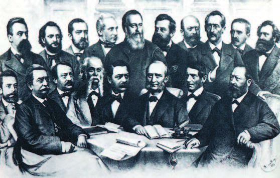 Οι καθηγητές του Φρόυντ στην Ιατρική Σχολή του Πανεπιστημίου της Βιέννης.