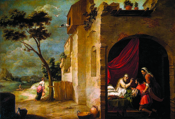 Bartolomeo Estaban Murillo, 1618-1682. Ο Ισαάκ ευλογώντας τον Ιακώβ «Φωνή Ιακώβ, χείρες δε Ησαύ»