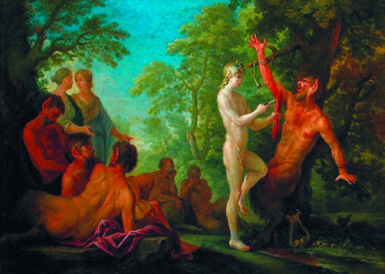 Philippo Lauri, (1623-1694) Η εκδορά του σάτυρου Μορσύα