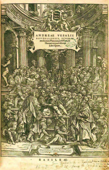 Andreas Vesalius,De Humani Corporis Fabrica, 1543