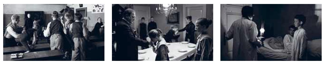 Από την κινηματογραφική ταινία του Michael Haneke "Η λευκή κορδέλα (2009)"
